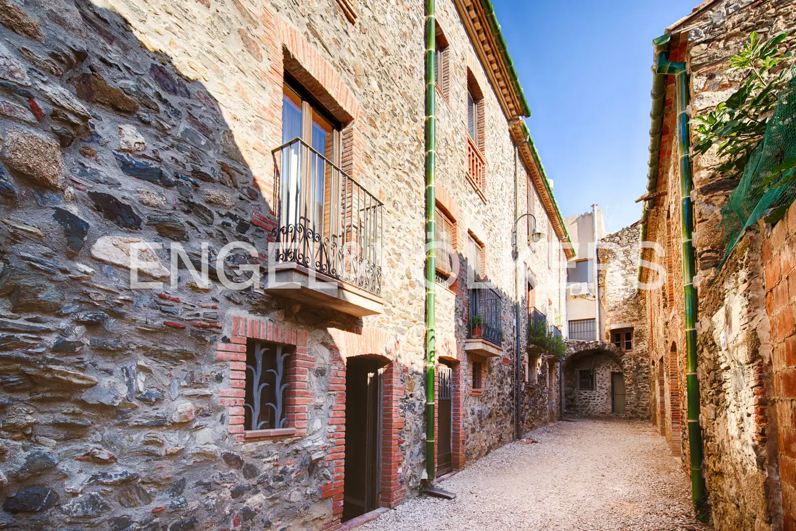 Vista exterior de Casa o chalet en venta en Espolla con Aire acondicionado, Jardín privado y Terraza