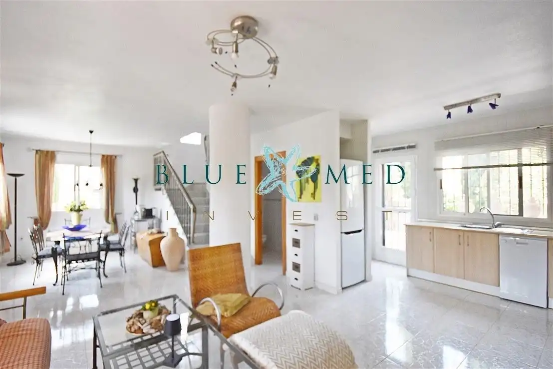 Sala de estar de Casa o chalet en venta en Mazarrón con Aire acondicionado, Calefacción y Jardín privado