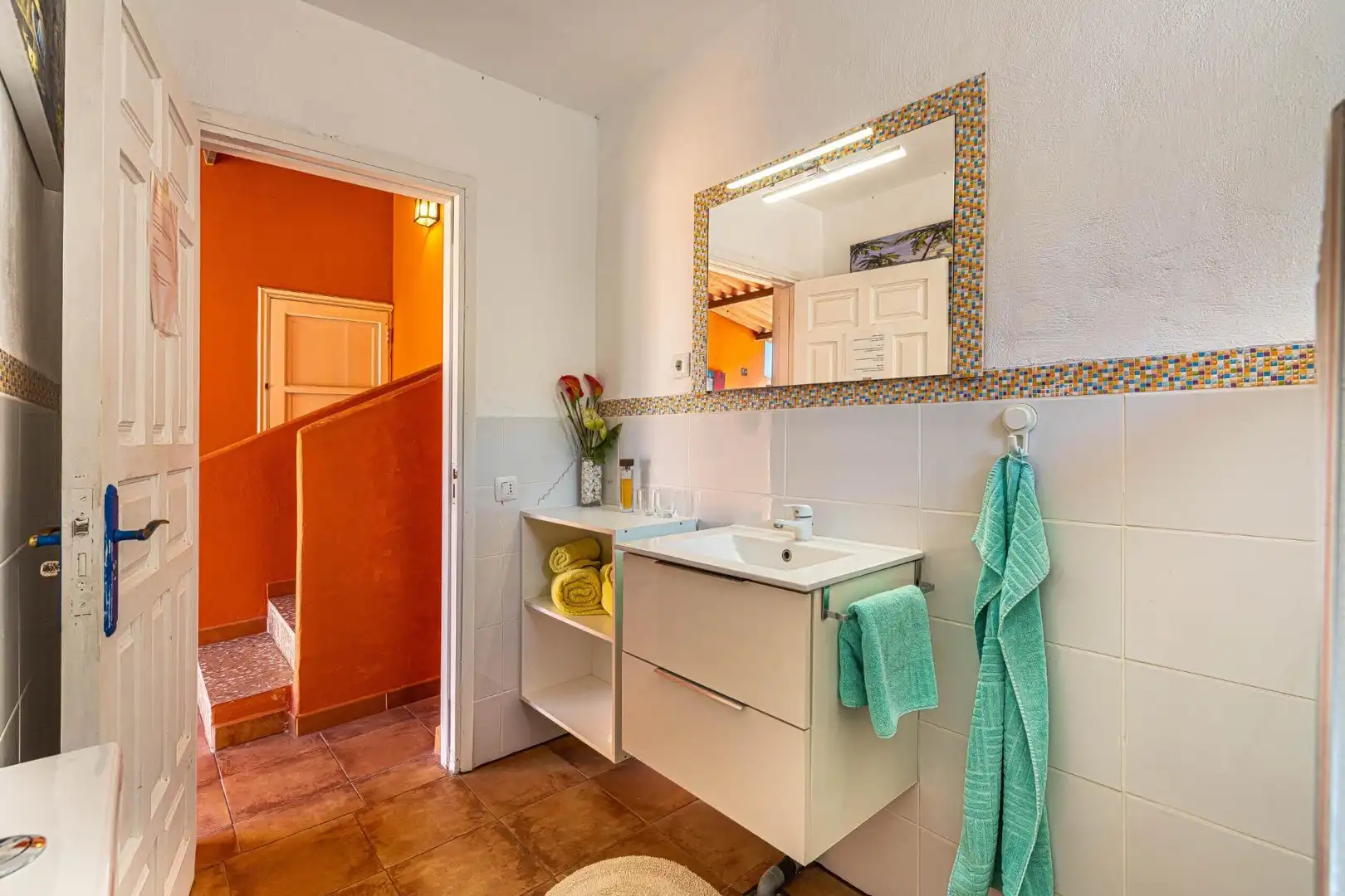 Baño de Casa o chalet en venta en San Juan de la Rambla con Terraza, Trastero y Amueblado