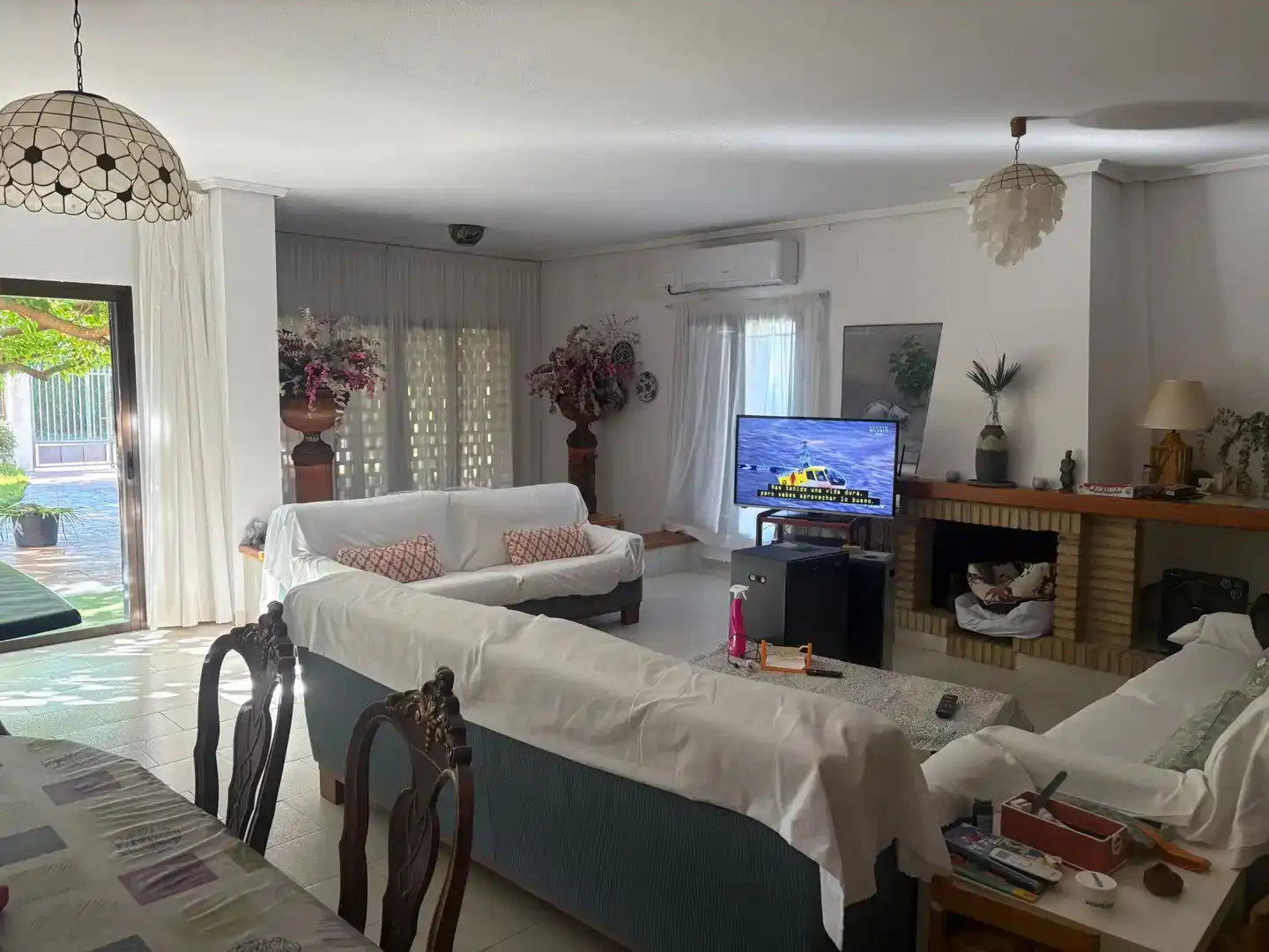 Sala de estar de Casa o chalet en venta en Carlet con Aire acondicionado y Balcón