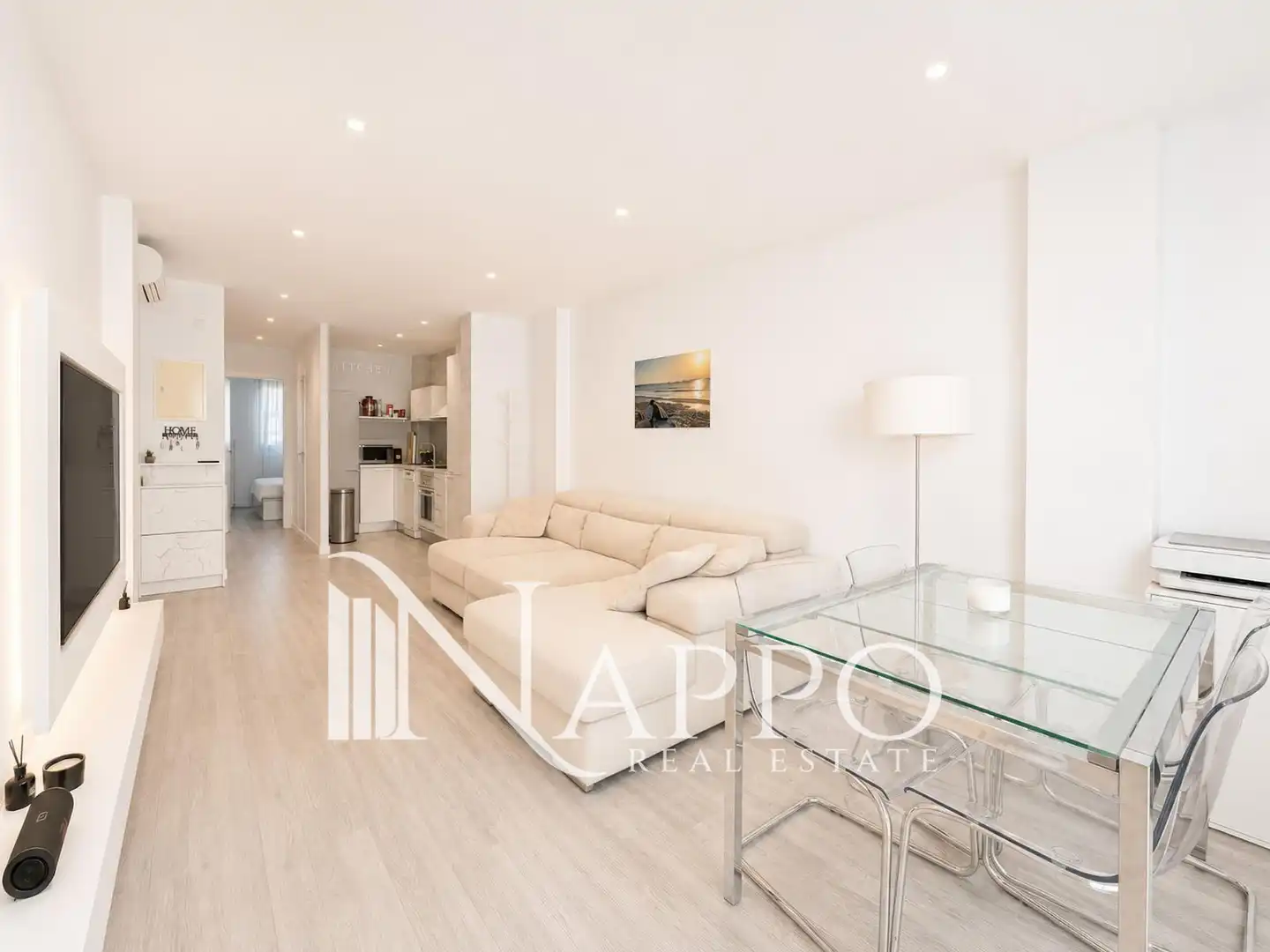 Sala d'estar de Àtic en venda en  Palma de Mallorca amb Aire condicionat, Calefacció i Terrassa