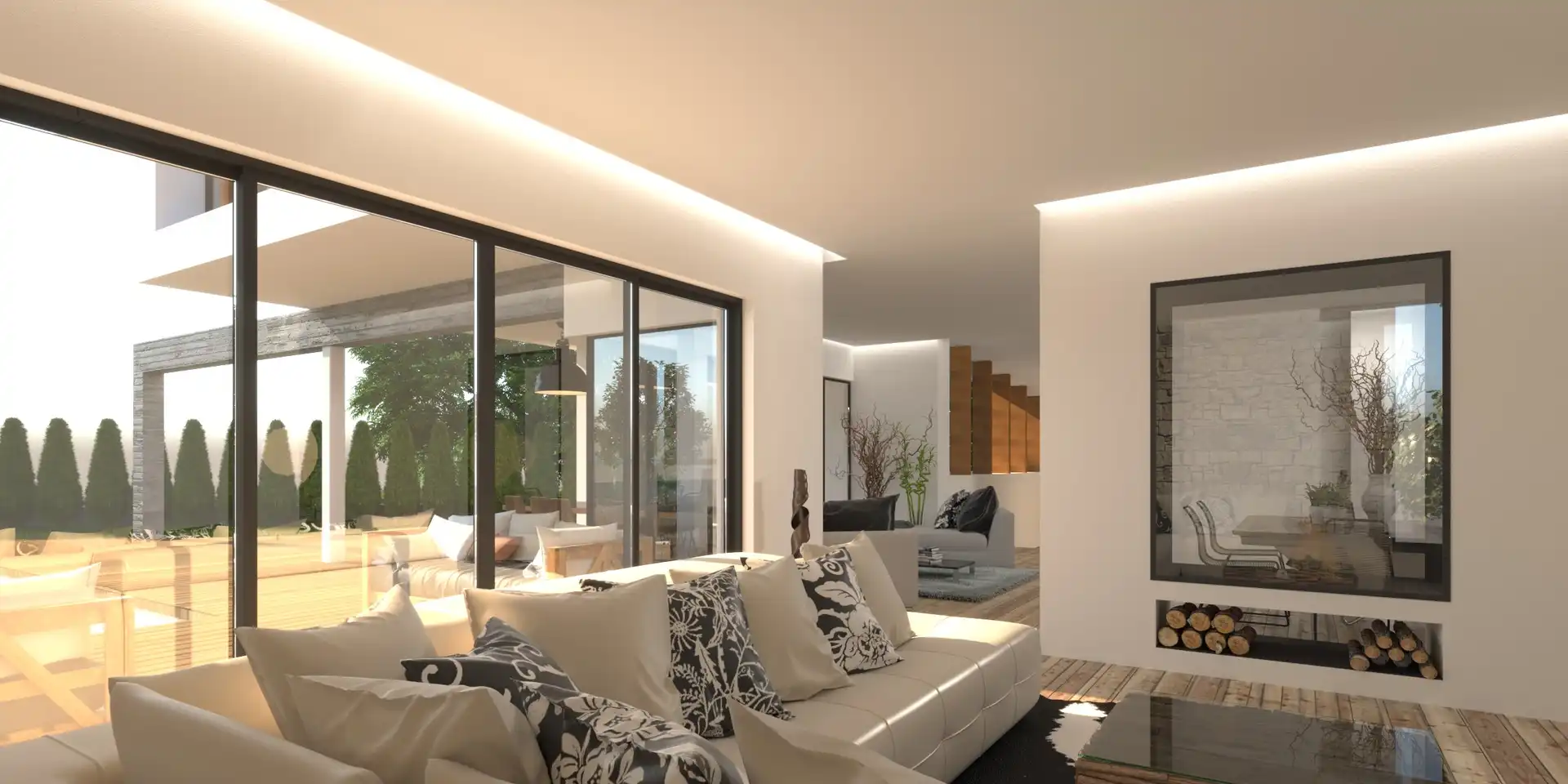 Living room of Residential for sale in A Coruña Capital 