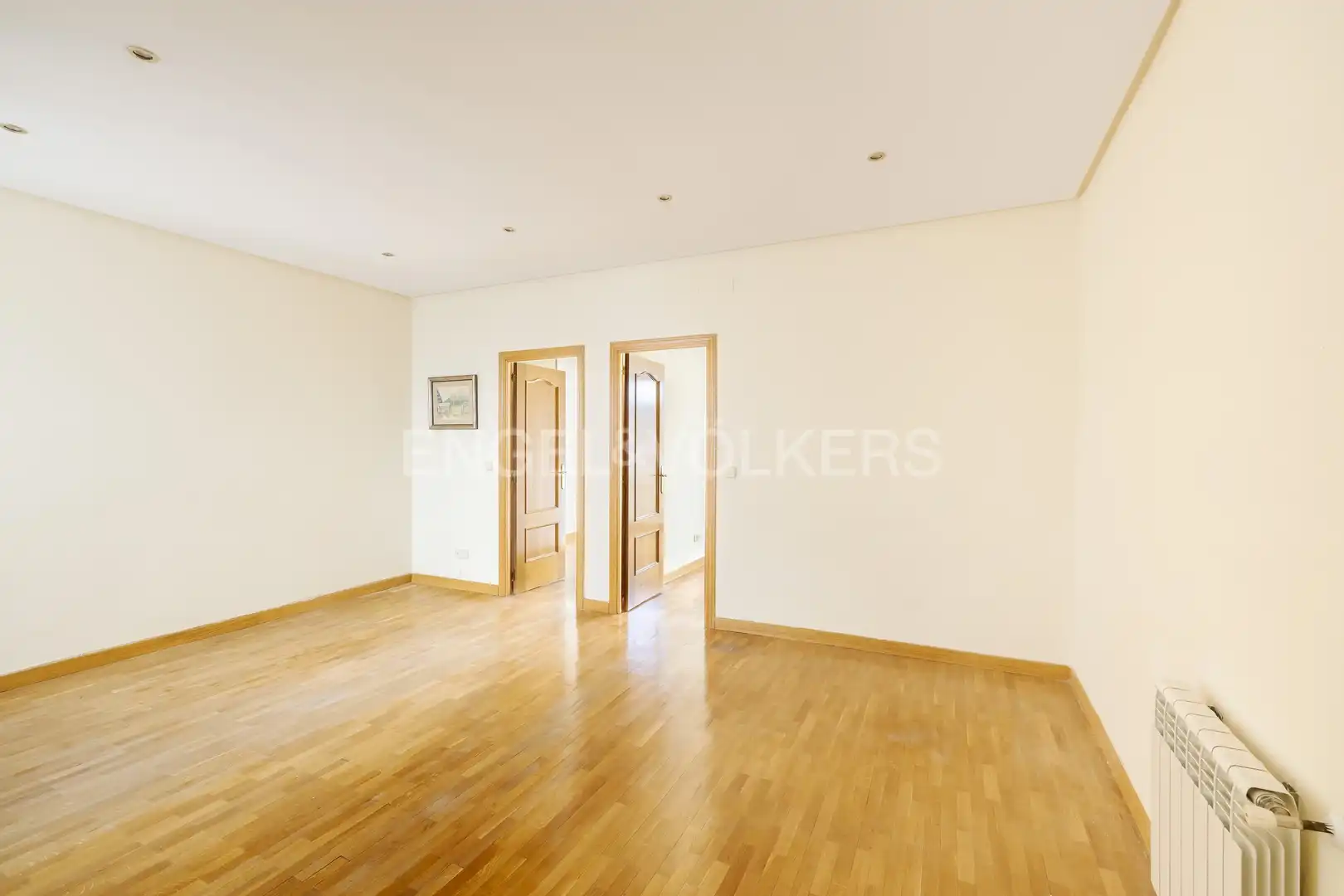 Living room of Flat for rent in Madrid  with Air Conditioner, Heating and Parquet flooring