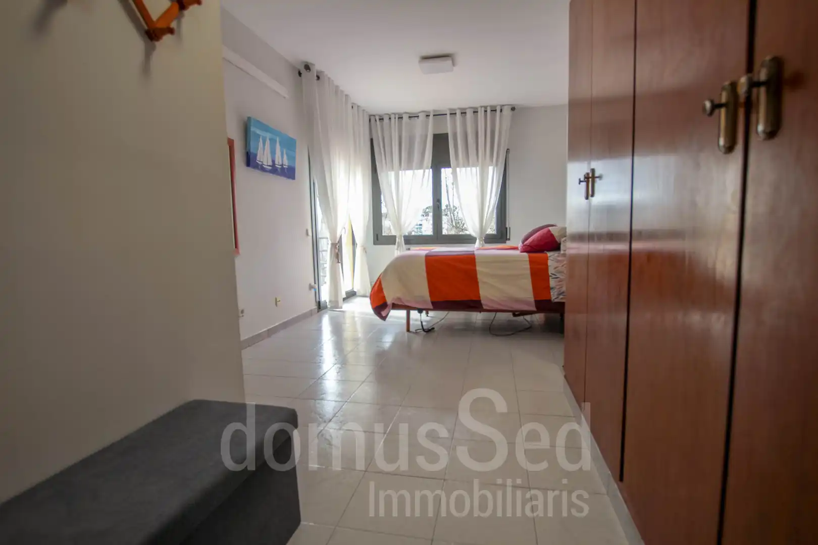 Bedroom of Detached homes for sale in El Masnou  with Air Conditioner, Heating and Terrace
