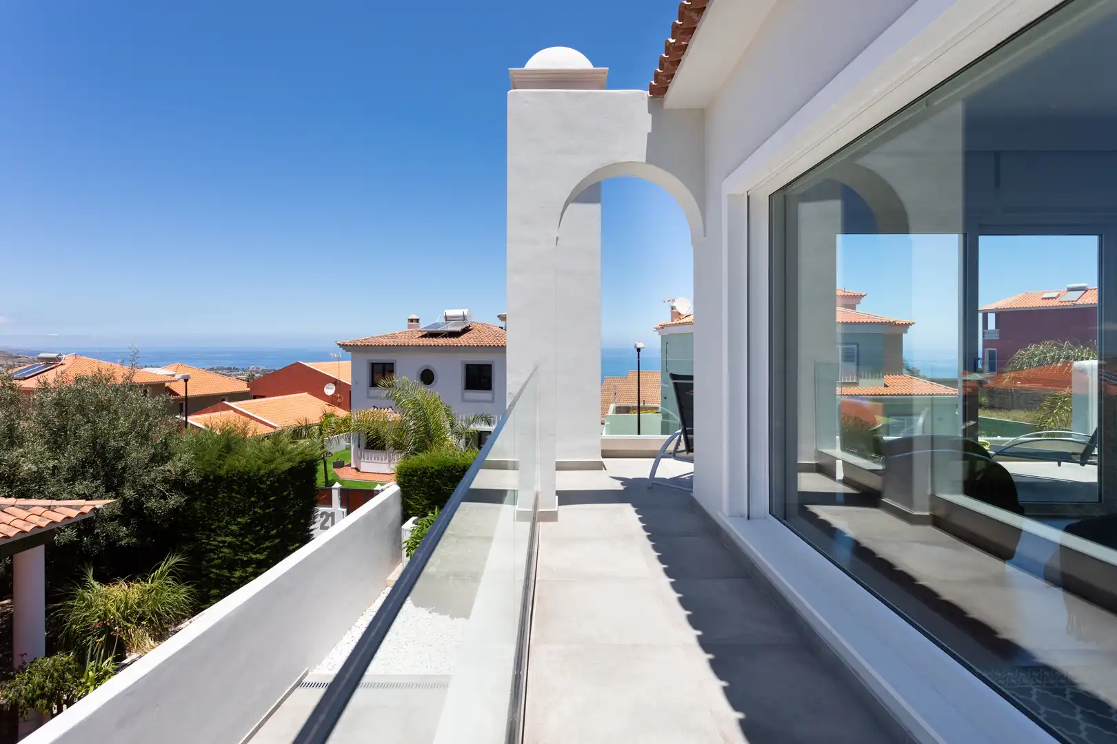 Terrassa de Casa o xalet en venda en La Orotava amb Aire condicionat, Jardí privat i Traster