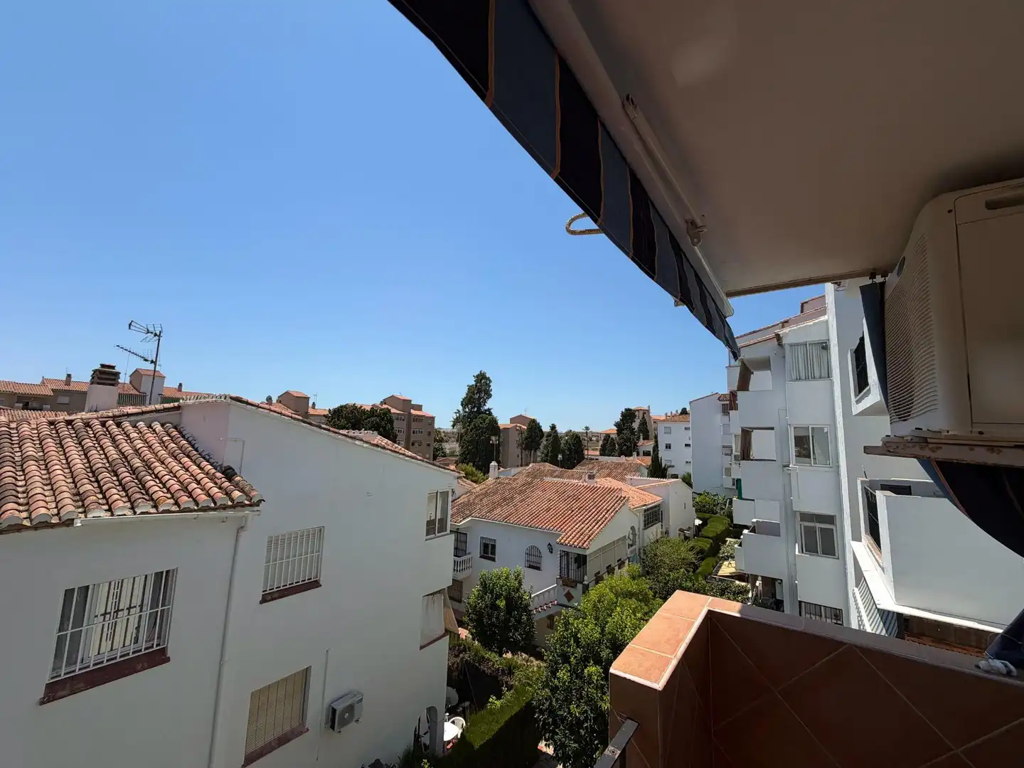 Vista exterior de Apartamento en venta en Mijas con Aire acondicionado, Jardín privado y Terraza