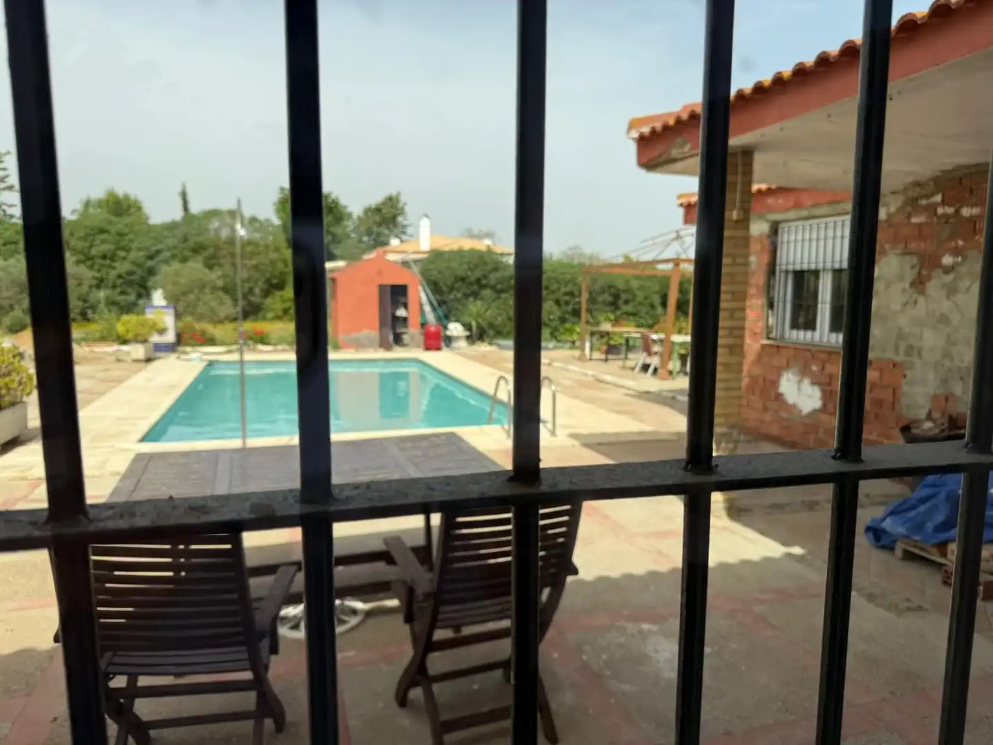 Piscina de Casa o chalet en venta en Carmona con Jardín privado, Terraza y Piscina