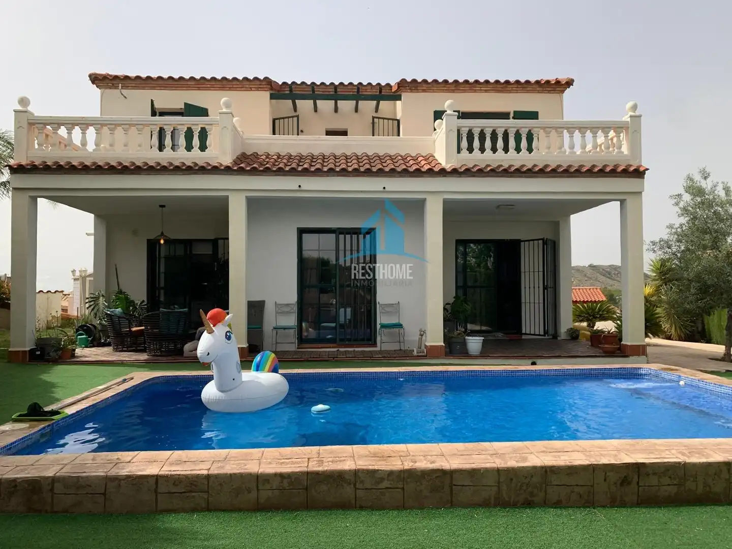Swimming pool of Houses for sale in Riba-roja de Túria  with Heating, Terrace and Storage room