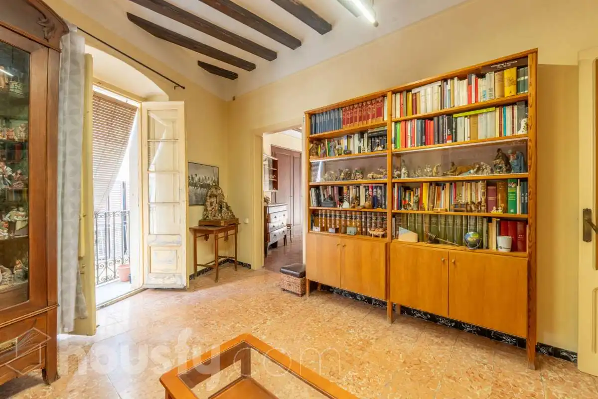 Sala d'estar de Pis en venda en Vilanova i la Geltrú amb Balcó