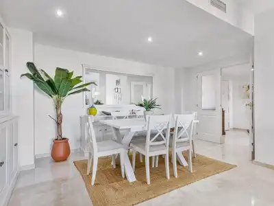 Dining room of Apartments for sale in Manilva  with Air Conditioner, Heating and Terrace