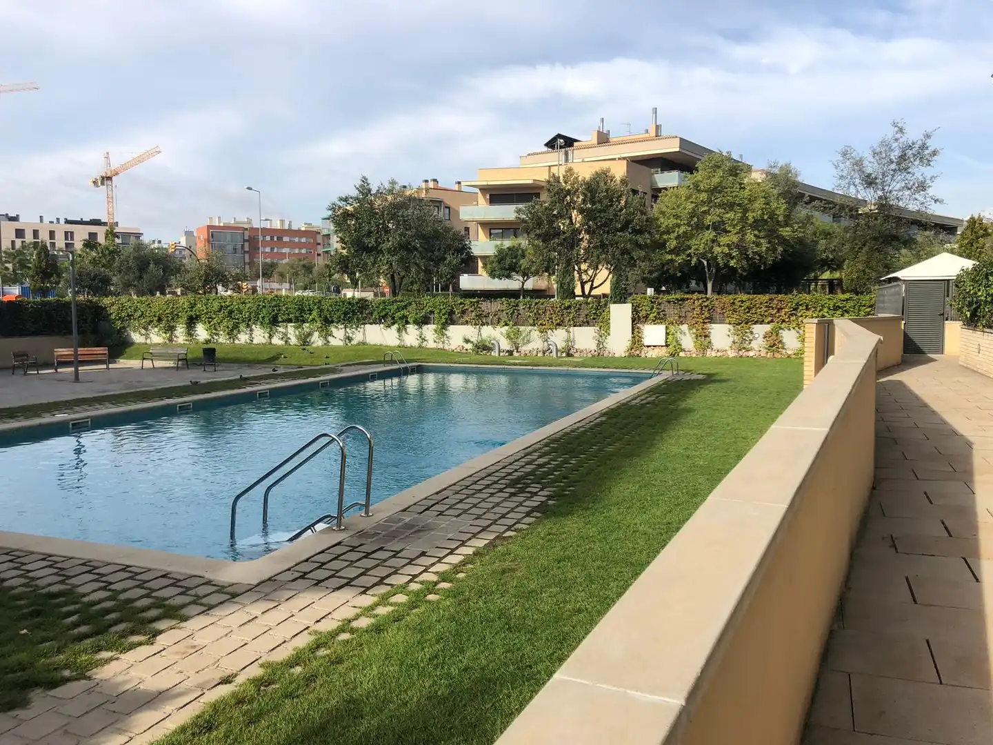 Piscina de Pis en venda en Sant Cugat del Vallès amb Calefacció, Parquet i Piscina