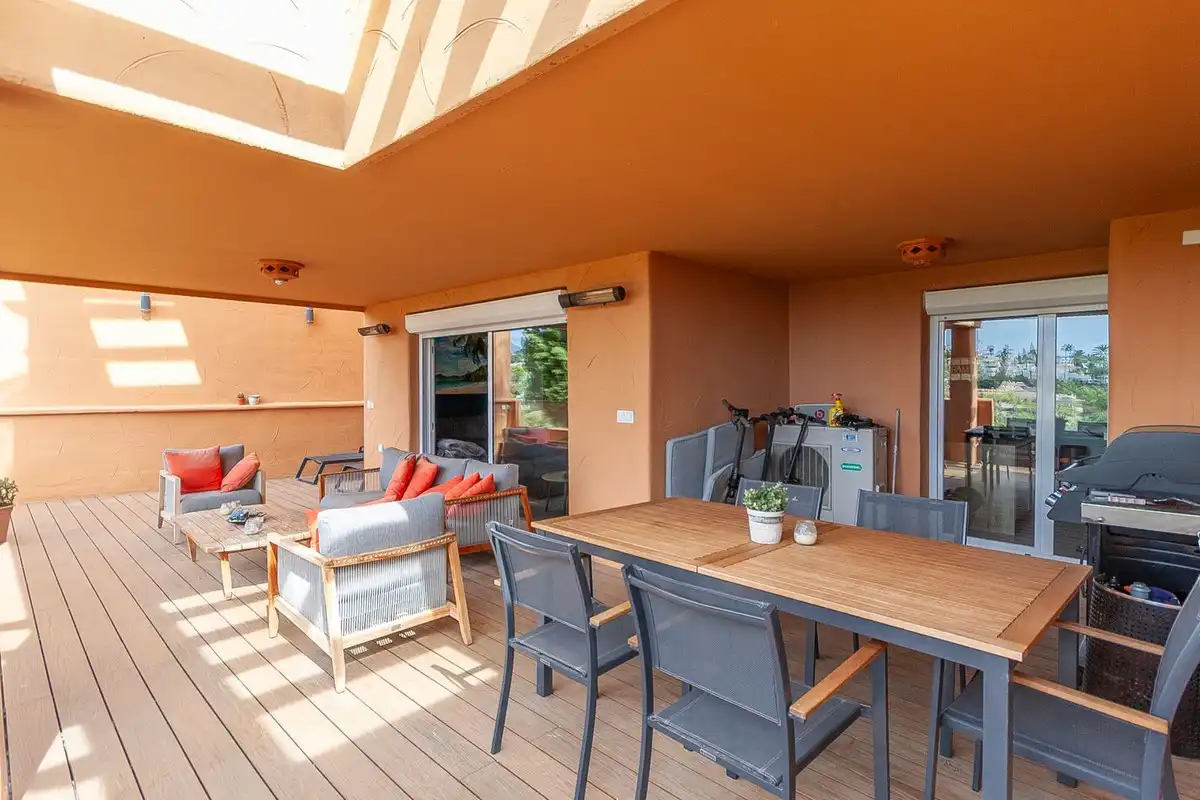 Terrace of Flat for sale in Elviria - Cabopino