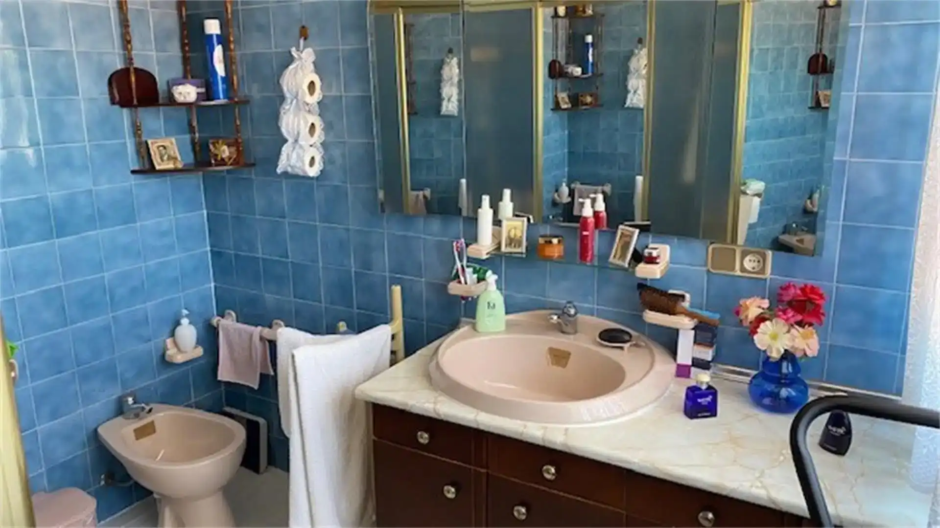 Bany de Casa o xalet en venda en Dos Hermanas amb Aire condicionat, Traster i Moblat
