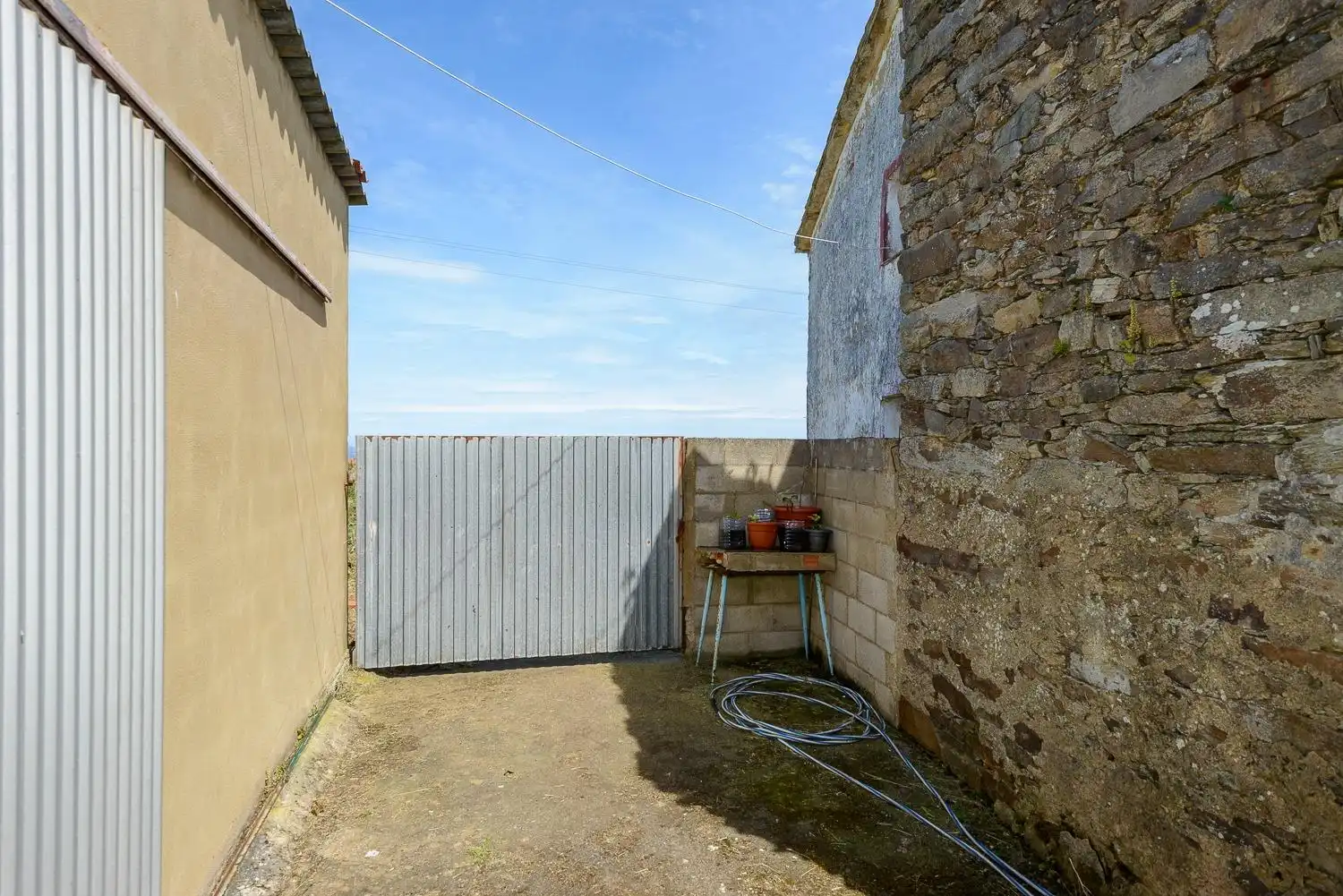 Terrasse von Country house zum Verkauf in Cudillero mit Privatgarten