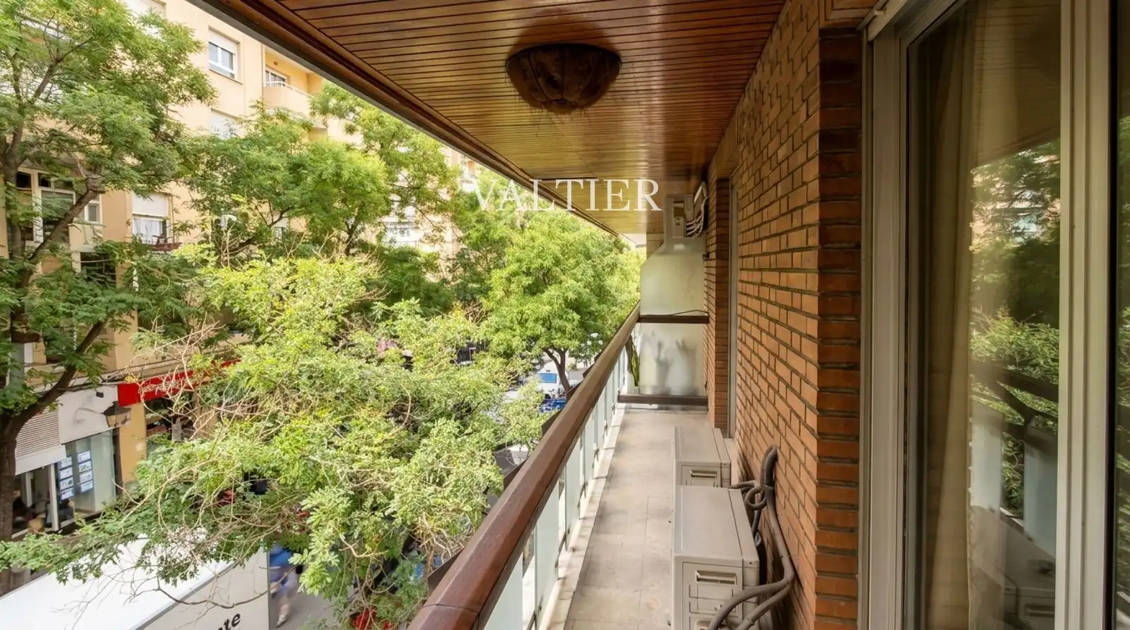 Balcony of Flat for sale in Madrid  with Air Conditioner, Heating and Terrace