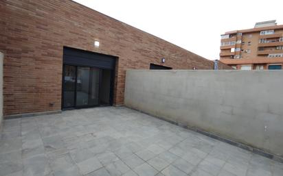 Exterior view of Single-family semi-detached for sale in Sabadell  with Heating, Private garden and Terrace