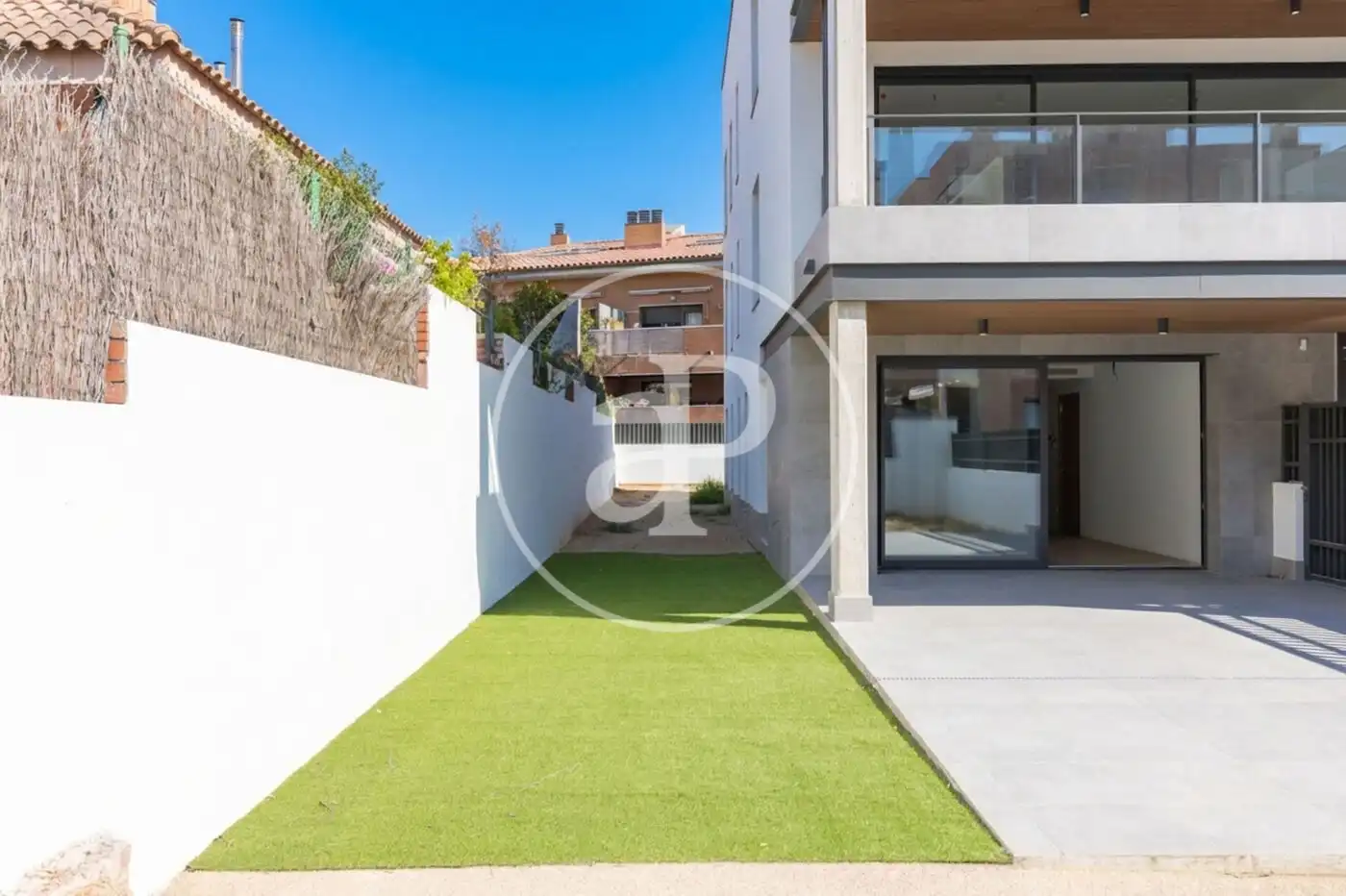 Terrace of Flat for sale in Sant Cugat del Vallès  with Air Conditioner, Heating and Private garden