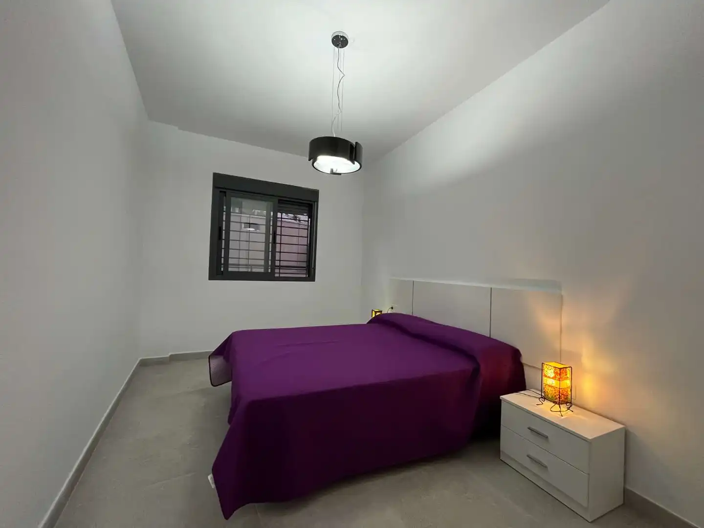 Schlafzimmer von Wohnungen zur Miete in Garrucha mit Klimaanlage, Heizung und Terrasse