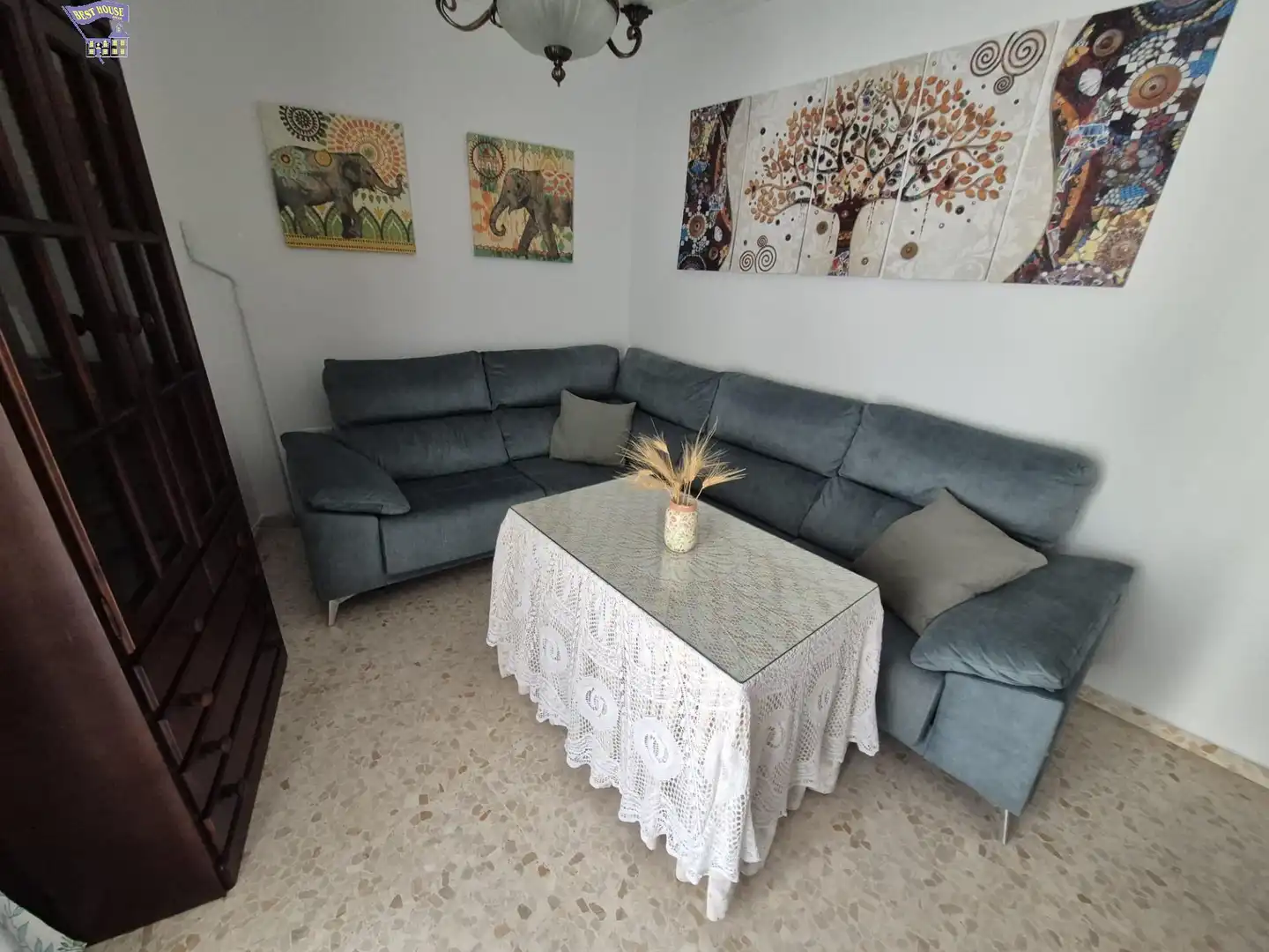 Sala de estar de Piso de alquiler en Arcos de la Frontera
