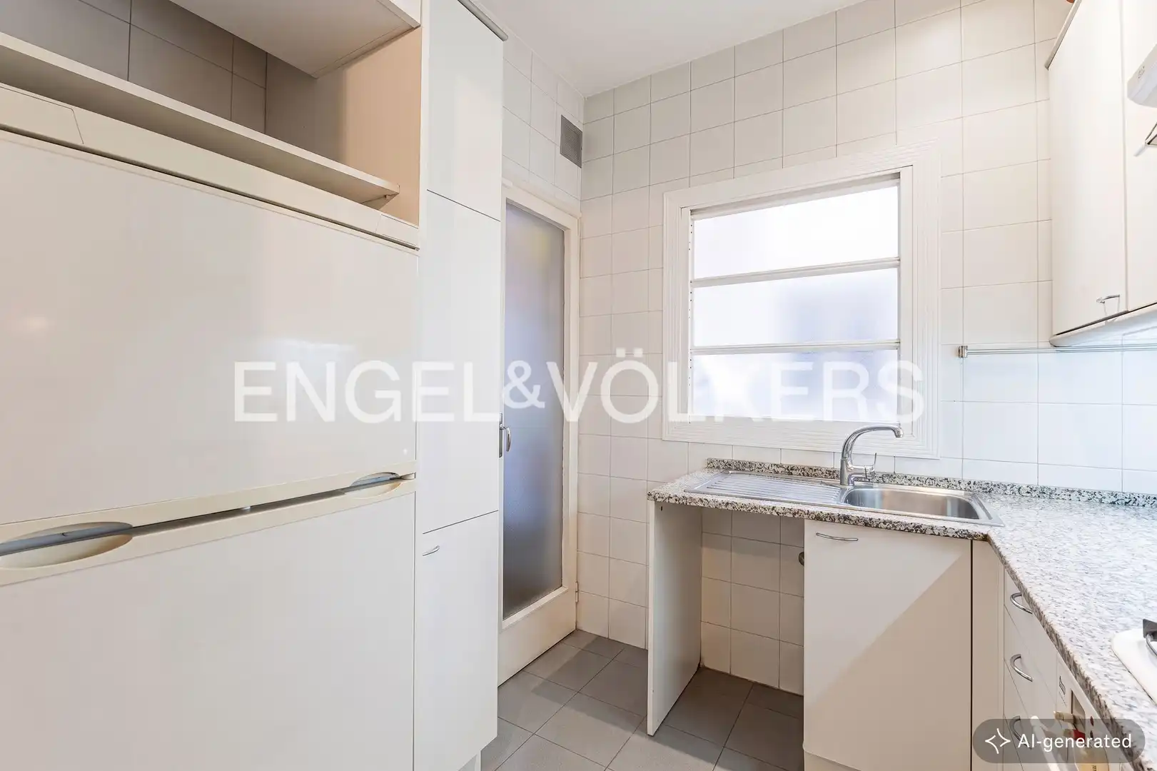 Kitchen of Flat for sale in Barcelona  with Heating and Parquet flooring