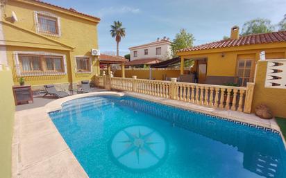 Swimming pool of Single-family semi-detached for sale in San Vicente del Raspeig / Sant Vicent del Raspeig  with Private garden, Terrace and Swimming Pool