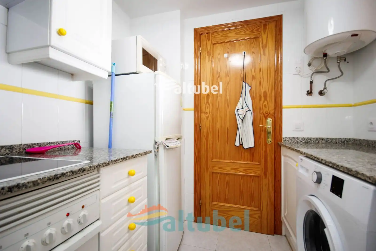 Cocina de Apartamento en venta en Peñíscola / Peníscola con Terraza, Piscina y Amueblado