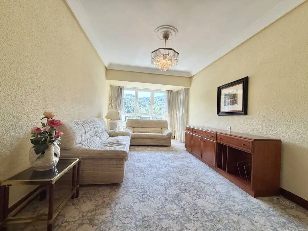 Sala de estar de Piso en venta en Elgoibar con Calefacción, Terraza y Amueblado