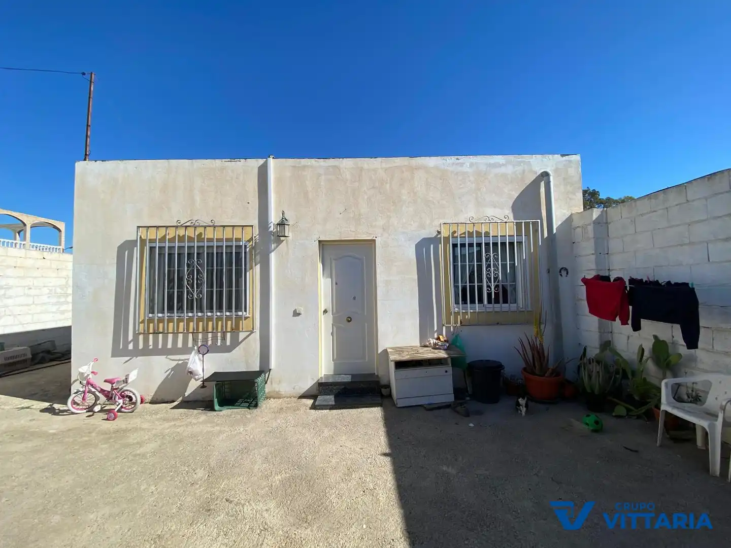 Exterior view of Country homes for sale in Almería  with Air Conditioner, Private garden and Furnished
