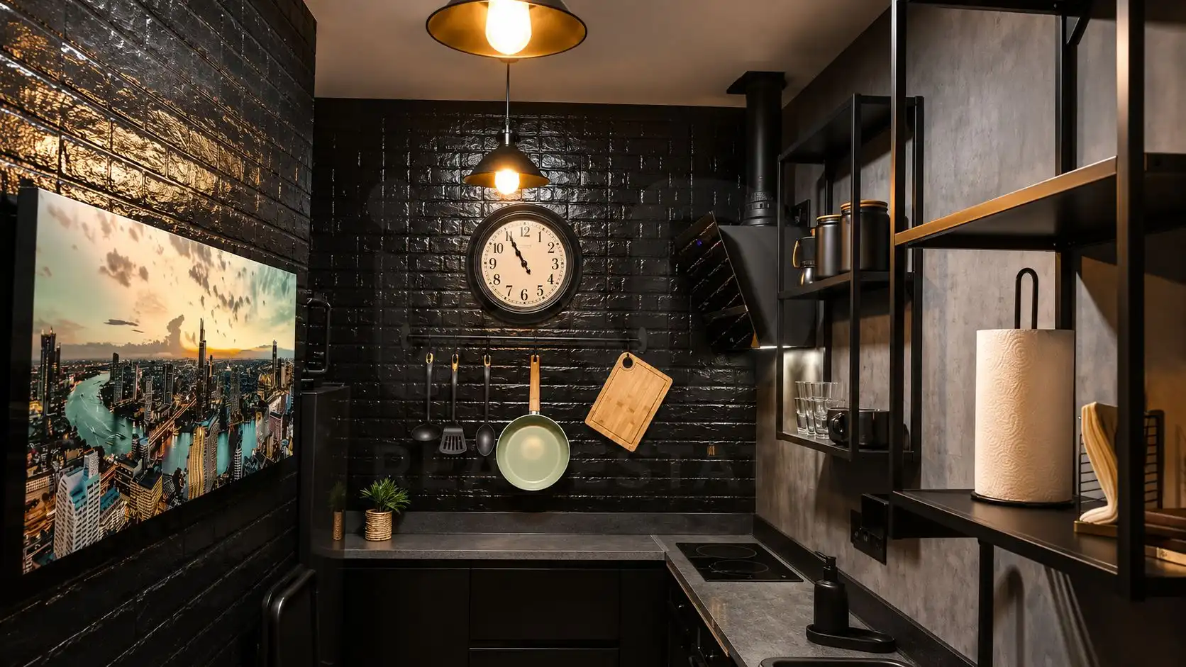 Kitchen of Lofts for sale in Madrid  with Air Conditioner