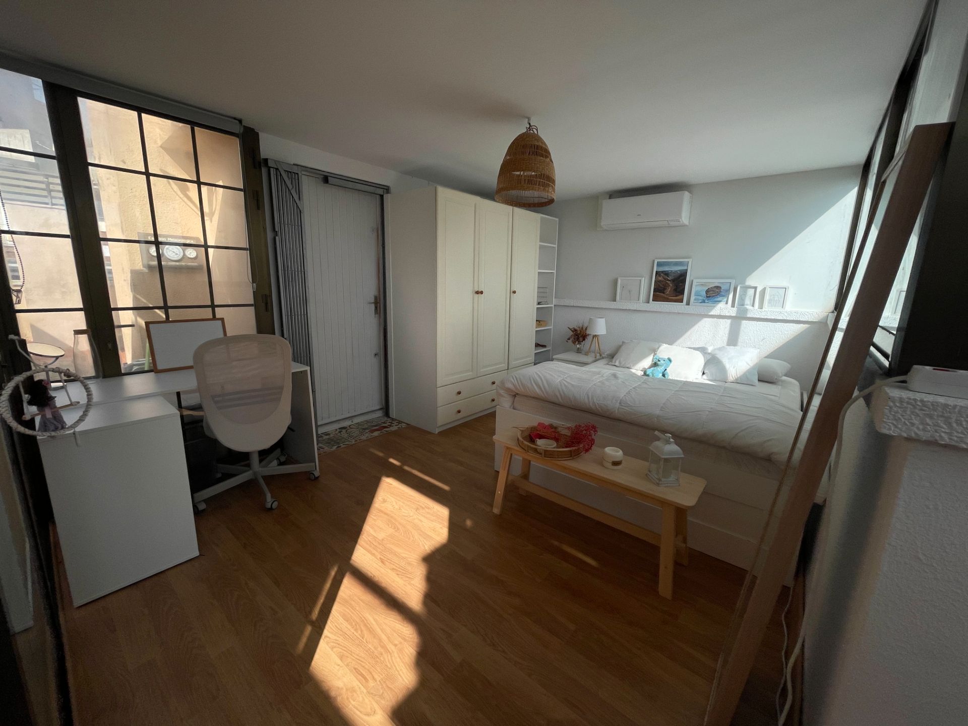 Dormitori de Dúplex en venda en  Barcelona Capital amb Calefacció, Parquet i Terrassa