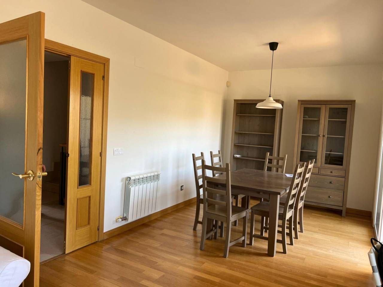Dining room of Single-family semi-detached to rent in  Toledo Capital  with Air Conditioner, Heating and Private garden