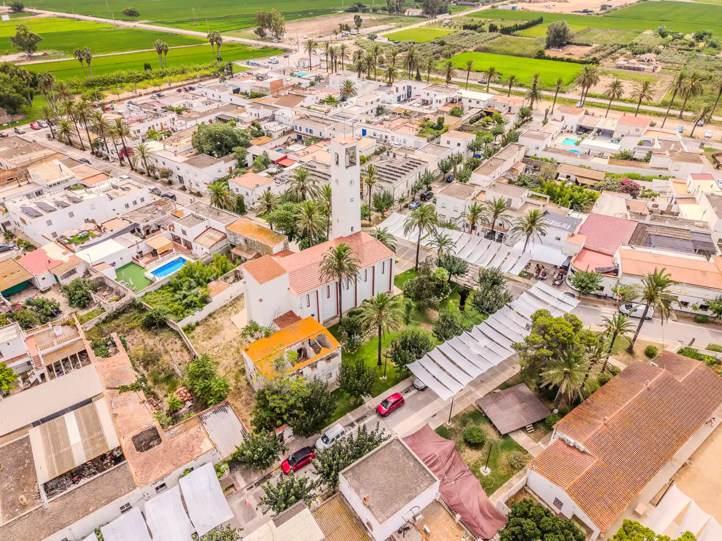 Vista exterior de Casa o chalet en venta en Amposta con Aire acondicionado, Calefacción y Jardín privado