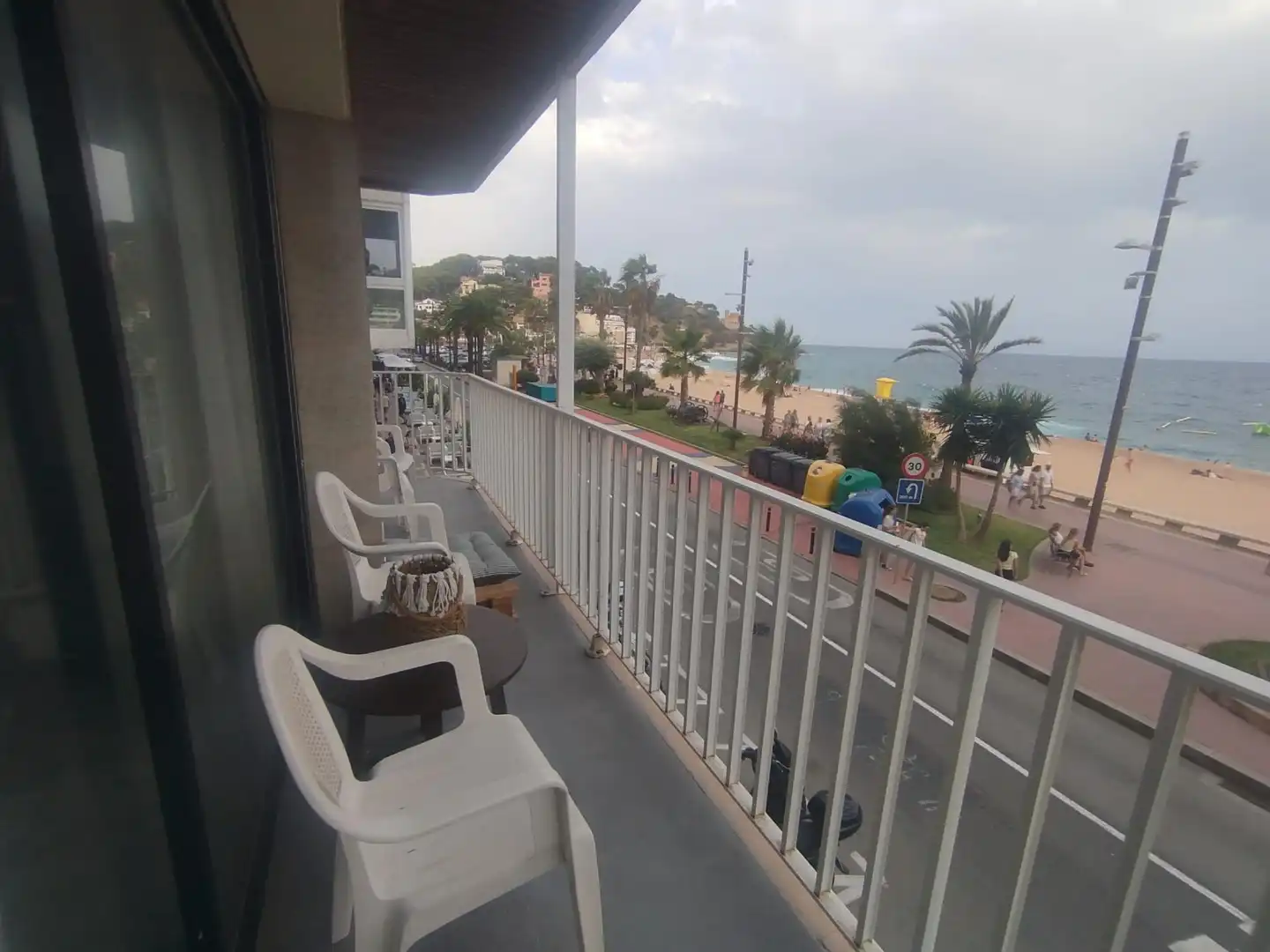 Terrassa de Pis de lloguer en Lloret de Mar amb Calefacció, Moblat i Balcó