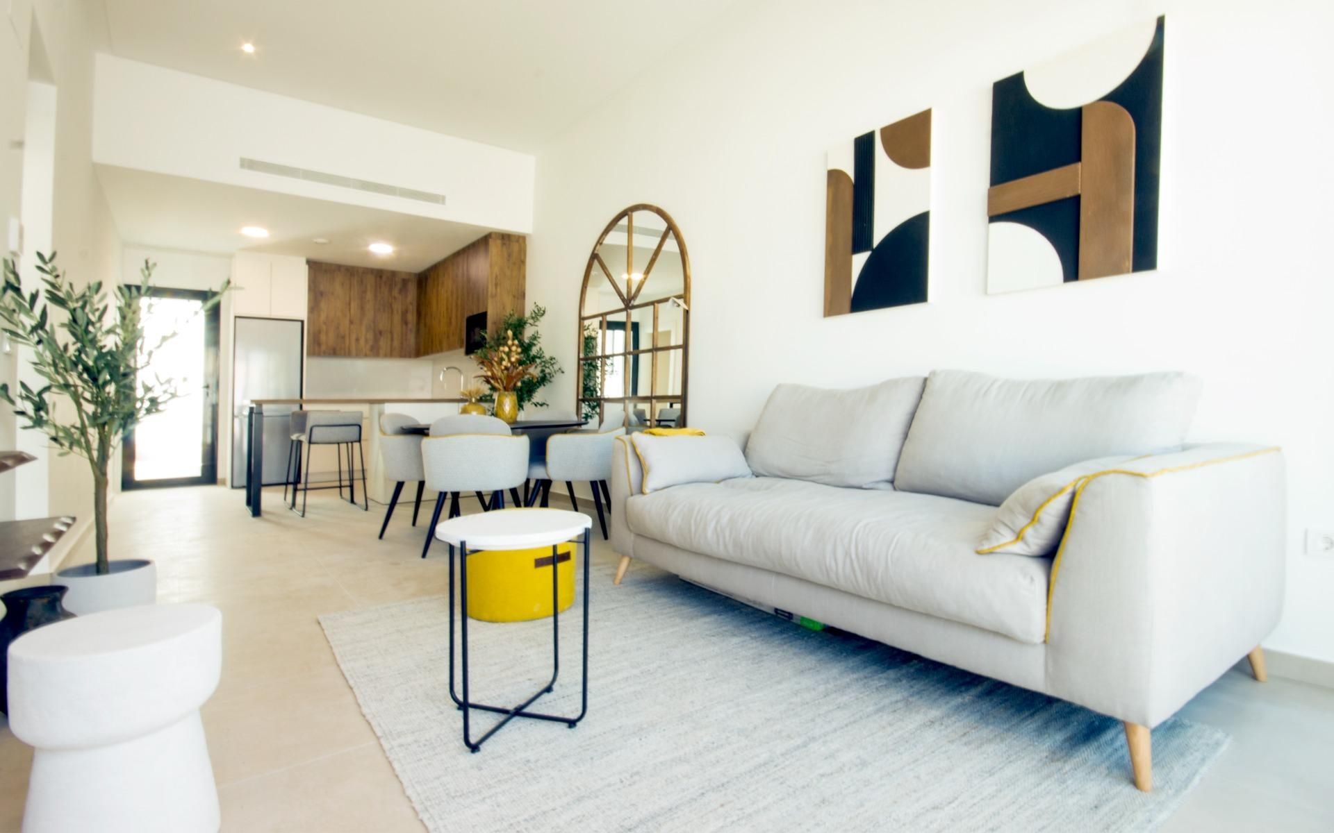 Sala d'estar de Planta baixa en venda en San Fulgencio amb Calefacció, Terrassa i Piscina comunitària