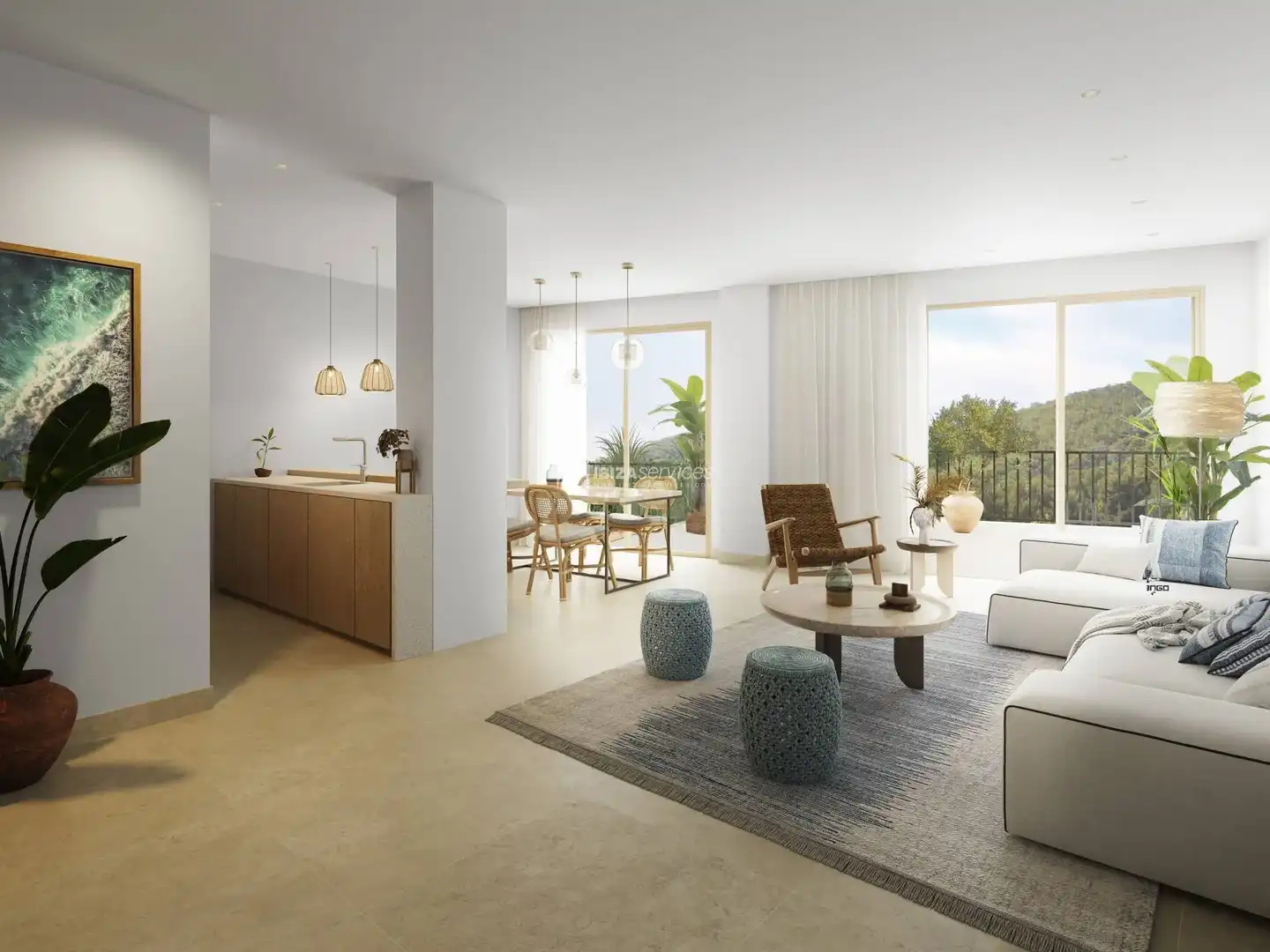 Appartement avec piscine à vendre à Santa Eulària, imagen 4