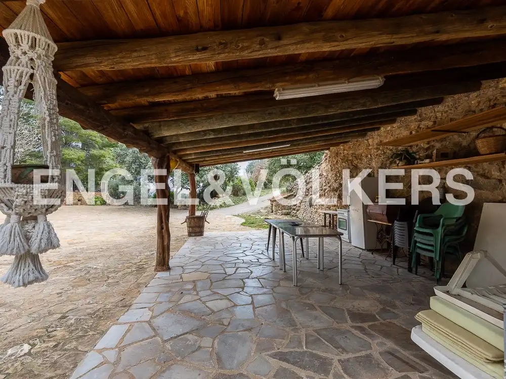 Jardí de Casa o xalet en venda en Sierra Engarcerán amb Calefacció, Terrassa i Moblat
