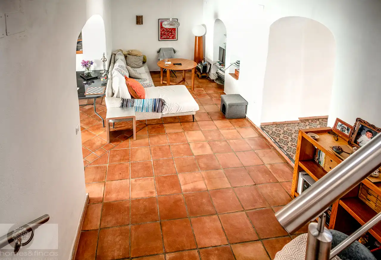 Wohnzimmer von Einfamilien-Reihenhaus zum Verkauf in San Silvestre de Guzmán