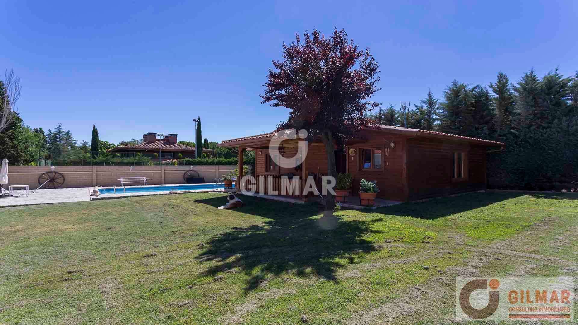 Garden of House or chalet for sale in  Madrid Capital  with Heating, Private garden and Swimming Pool