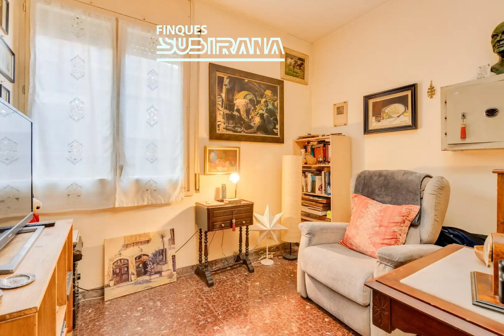 Living room of Houses for sale in Igualada  with Heating, Private garden and Terrace