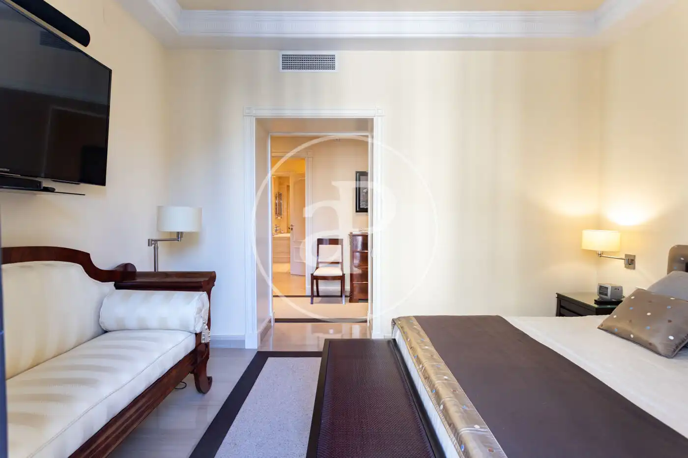 Habitación de Piso de alquiler en Barcelona con Aire acondicionado, Calefacción y Amueblado