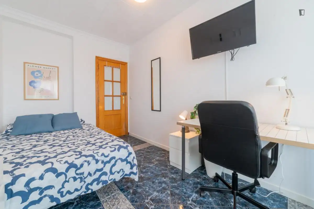 Habitación de Apartamento para compartir en Massamagrell con Amueblado, Microondas y Internet
