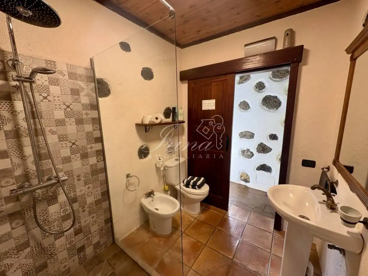 Bany de Casa o xalet en venda en Villa de Mazo amb Terrassa i Piscina