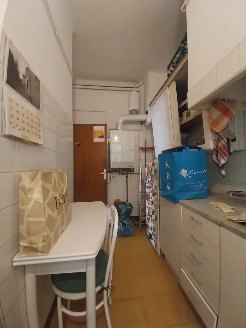 Kitchen of Flat for sale in Figueres  with Heating and Balcony