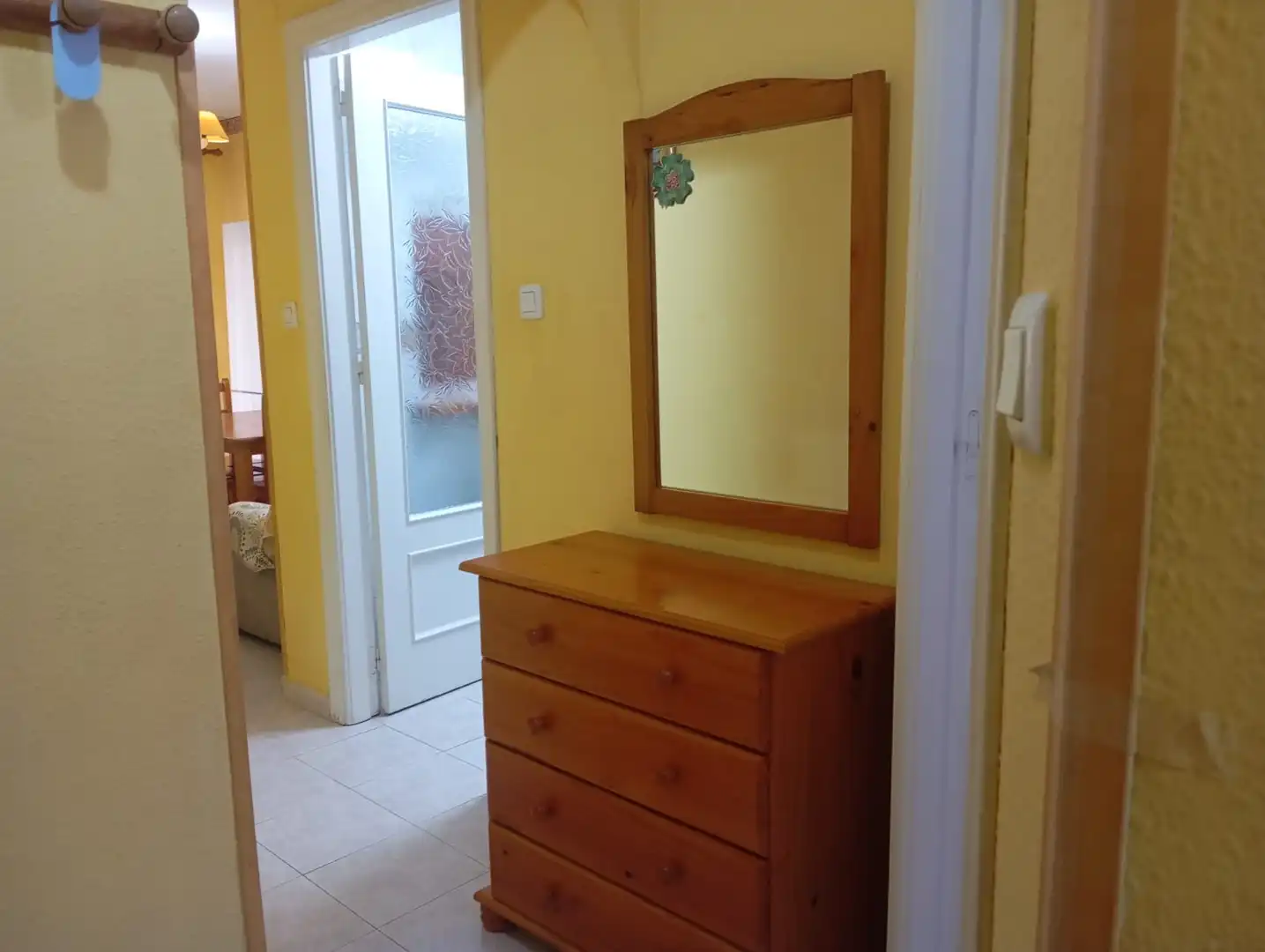 Schlafzimmer von Wohnung zum Verkauf in Gualchos mit Klimaanlage, Terrasse und Möbliert