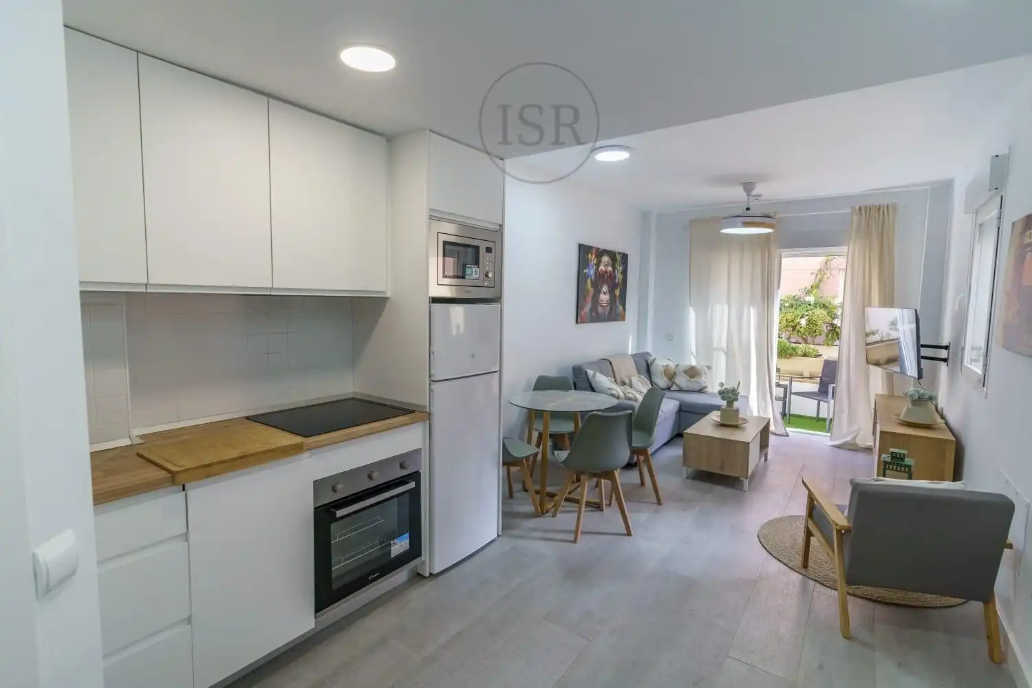 Sala de estar de Apartamento en venta en Vera con Aire acondicionado, Terraza y Amueblado