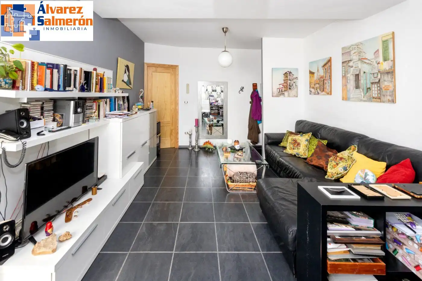 Living room of Flat for sale in Pulianas  with Terrace
