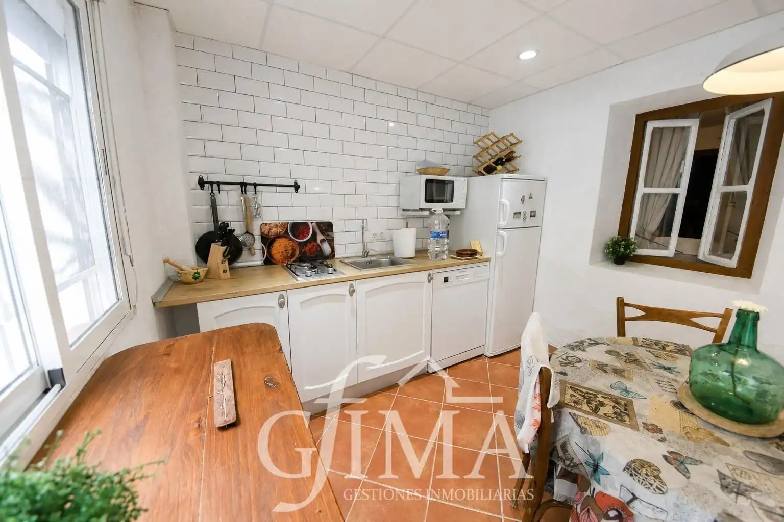 Cocina de Casa o chalet en venta en Tomelloso con Jardín privado, Terraza y Trastero
