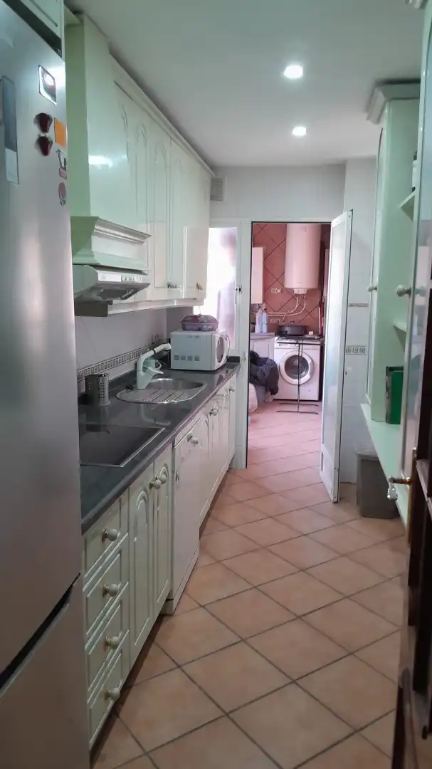 Kitchen of Attic for rent in Granada  with Air Conditioner, Terrace and Furnished