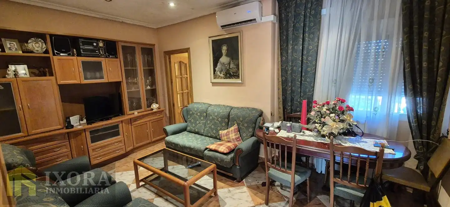 Sala d'estar de Casa o xalet en venda en Linares amb Aire condicionat, Jardí privat i Terrassa