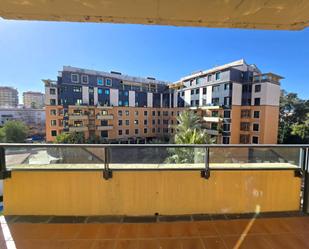 Exterior view of Flat to rent in  Sevilla Capital  with Air Conditioner, Heating and Private garden